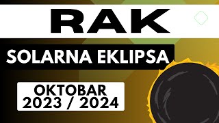 ♋︎ RAK  Solarna Eklipsa i Utjecaj Na Obiteljske Situacije Dom OKTOBAR 2023 [upl. by Cadel]