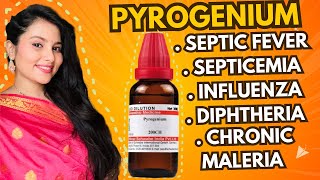 Pyrogenium 200  Septic feverSepticaemiadiphtheria and after postpartum  DrVinita Gupta [upl. by Pentheas]