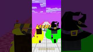 Aphmau vs Noob Girl Who will cross the finish line first aphmauminecraft [upl. by Assirrak]