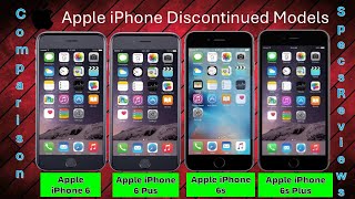 Apple iPhone 6 vs Apple iPhone 6 Plus vs Apple iPhone 6s vs Apple iPhone 6s Plus  Review  SL Utube [upl. by Ready]