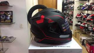 CAPACETE NORISK FF302 PINTURA FOSCA 11998067042 [upl. by Alrak417]