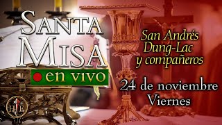 ⛪ Rosario y Santa Misa ⚜ Viernes 24 de noviembre 7 am ⚜️ Heraldos del Evangelio [upl. by Mack]