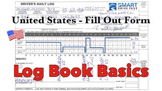 How To Fill Out The Form Correctly  United States Log Books [upl. by Brotherson]