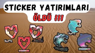 ÇERÇEVESİZ STICKERLERİN GEÇMİŞİ VE ÖLÜŞÜ  COUNTER STRIKE 2 YATIRIMLARI [upl. by Ecneret]