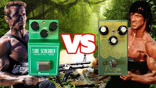 Whats the difference Ibanez Tube Screamer 808 vs Earth Quaker Devices Plumes [upl. by Bohannon493]