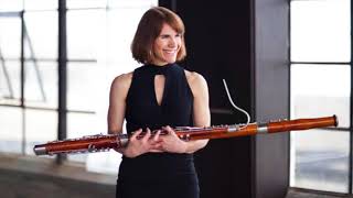 Devienne Concerto No 4 for Bassoon and Orchestra Movement 3 Kristin Wolfe Jensen [upl. by Anayad]