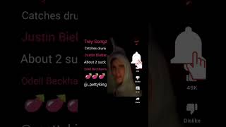 Trey songz catches Justin Bieber sucking off Odell Beckham in the club 😮 justinbieber [upl. by Aivekahs161]