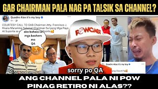 ang channel pala ni boss pow ang pinag retiro ni alas chavit singson gumalaw na pinoyboxing [upl. by Alejna]