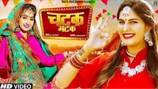 Chatak Matak  Official Video  Renuka Panwar  Sapna Choudhary  New Haryanvi Songs Haryanvi 2020 [upl. by Canada]