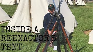 Inside a Reenactors Tent [upl. by Leihcey]