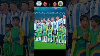 Argentina VS Brazil 2026 FIFA World Cup Qualifiers Highlights shorts youtube football [upl. by Einolem623]