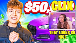 Sommerset In Love With Clix Car Wrapped In Purple And Gets Surprised Watching Herself In His Vlog [upl. by Blaise]