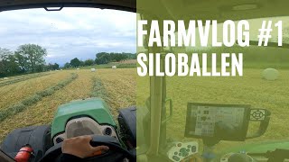 Mein erstes mal FarmVlog1 Siloballen pressen mit neuster Fendt Technik [upl. by Latsirhc]