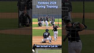 New York Yankees Spring Training 2024⚾️ Live BP Ben Rortvedt vs Luis Gil baseball ⚾️ Life MA2tv [upl. by Kind32]