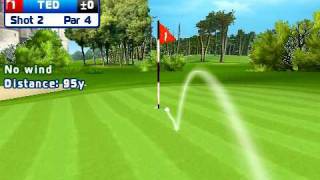 Lets Golf  iPhoneiPod touch game  Ingame trailer1 [upl. by Tanney]