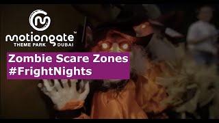 Zombie Scare Zones FrightNights  MOTIONGATE™ Dubai [upl. by Bertie599]