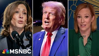 Jen Psaki breaks down new NBC News poll with Harris Trump deadlocked with 23 days until election [upl. by Brocky]