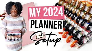 My 2024 Planner Lineup amp Setup 🤸🏾‍♀️🎉 Catchall Planner  Happy Planner amp Kell of A Plan [upl. by Aihsetel979]