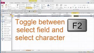 Fill Missing Value using Microsoft Access Query Tracking field for date record added F2 Toggle [upl. by Oirtemed]