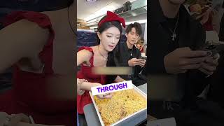 This Girl Shares Jumbo Noodles on the Train 🤣 [upl. by Ailaro676]