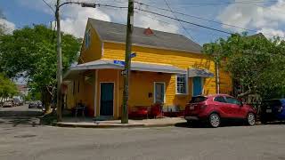 Biking the Bywater Neighborhood New Orleans [upl. by Acinom]