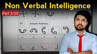 How to Solve Non Verbal Intelligence and Figure Reasoning Questions  Part 320 [upl. by Ennelram]