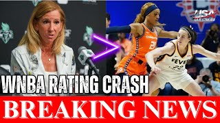 WNBA in HUGE TROUBLE as WNBA Playoff Ratings CRASH With Caitlin Clark ELIMINATED [upl. by Lundgren381]