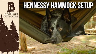 How to Hammock Camp Hennessy Hammock Setup [upl. by Plate]