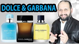 MEJORES 5 PERFUMES DOLCE amp GABBANA [upl. by Palermo]