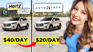 Cheap Rental Car Tips to Save Money  where to find the BEST price [upl. by Kenton646]