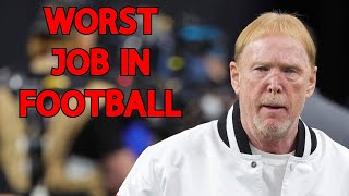 NFL Writer Raiders Have the WORST Job Opening in Football [upl. by Bringhurst]