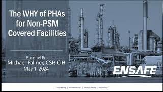 The Why of PHAs for Non PSM Facilities [upl. by Yekram]