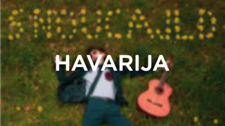 Snoucajld  Havarija Official Lyrics Video [upl. by Jopa]