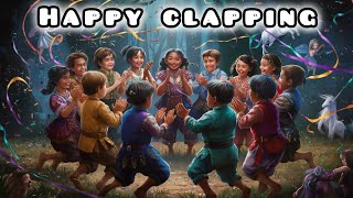 Happy Clapping  Kid Rhyme  Tunebuds [upl. by Nord]