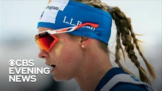 Jessie Diggins on her historic win at Beijing Olympics [upl. by Judon]