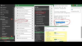 What is Policy based IPSec VPN amp How to configure it in fortiGate firewall step by step lab tutorial [upl. by Enirbas629]