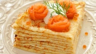 Тонкие Блинчики на молоке Самые вкусные блины на масленицу Готовим дома [upl. by Ile]