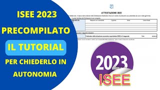 ISEE 2023  IL TUTORIAL per chiederlo in autonomia [upl. by Sprague]