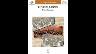 Rhythm Dances by Brian Balmages  Orchestra Score and Sound [upl. by Drucie405]