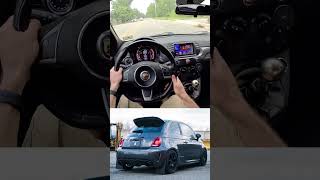 Fiat 500 Abarth POV Pull [upl. by Rybma]