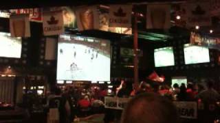 CAN vs USA Gold Medal Game  quotLets Go Canadaquot Chant  Schanks [upl. by Bondon]