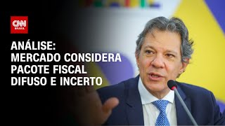 Análise Mercado considera pacote fiscal difuso e incerto  WW [upl. by Christoforo]