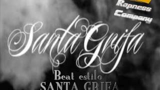 BASE DE RAP Estilo SANTA GRIFA  Instrumental Hip Hop│Rapness Company [upl. by Kisung]