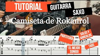 🎸 Camiseta de Rokanrol ESTOPA FITO 🎼 quotEl TUTORIALquot [upl. by Dorcy427]