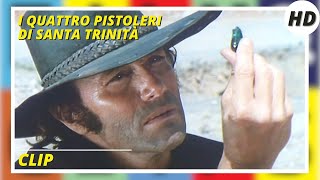 I quattro pistoleri di Santa Trinità  HD  Western  Clip 1 in italiano [upl. by Noevad650]