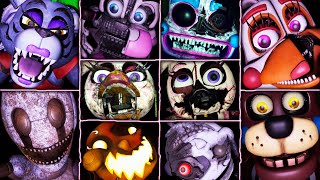 FNAF Help Wanted 2  Main Levels Jumpscares [upl. by Attehcnoc]