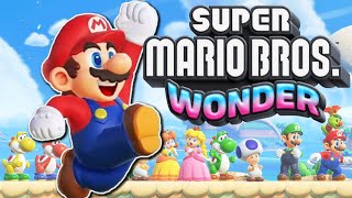 Super Mario Bros Wonder 100 Full Game Playthrough [upl. by Auqinat497]