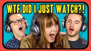 YOUTUBERS REACT TO WTF DID I JUST WATCH COMPILATION [upl. by Ernesta]