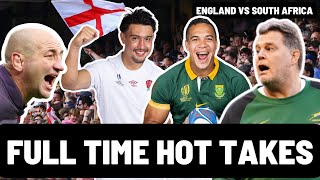 ENGLAND vs SOUTH AFRICA  FULL TIME HOT TAKES [upl. by Reivad]