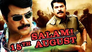 Salaami 15th August August 15 Malayalam Hindi Dubbed Full Movie  Mammootty Shweta Menon [upl. by Castle]